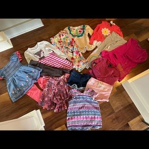 Size 5 girls fit bundle of spring clothes